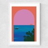 The View Medium White Frame