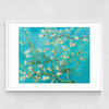 Almond Blossom by Vincent Van Gogh Medium White Frame