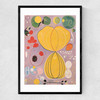 The Ten Biggest by Hilma af Klint Narrow Black Frame