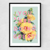 You Are Doing Great Narrow Black Frame