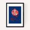 Indigo Pomegranate