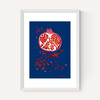 Indigo Pomegranate