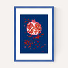 Indigo Pomegranate