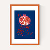 Indigo Pomegranate
