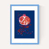 Indigo Pomegranate