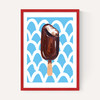 Magnum on Blue Wavey