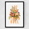 Let The Good Times Roll Medium Black Frame