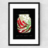 Chilli Medium Black Frame