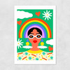 Rainbow by Ana Jaks Unframed Print