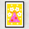 Flowers in my Vase by Ana Jaks Medium Black Frame