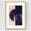 Dots II Medium Oak Frame