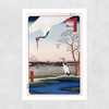 One Hundred Famous Views of Edo by Hiroshige Unframed Print