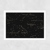 Constellation I Black by Aster Unframed Print