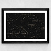 Constellation I Black by Aster Wide Black Frame
