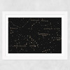 Constellation I White by Aster Wide White Frame