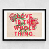 Love Is The Whole Thing II Medium Black Frame