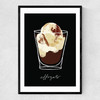 Affogato Narrow Black Frame