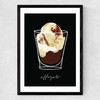 Affogato Medium Black Frame