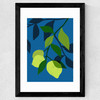 Under the lime tree Wide Black Frame