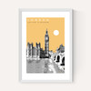 London Cityscape by Becks Norf Design