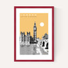 London Cityscape by Becks Norf Design