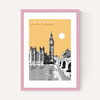 London Cityscape by Becks Norf Design