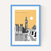 London Cityscape by Becks Norf Design