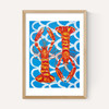 Langoustines on Blue Wavey