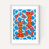 Langoustines on Blue Wavey