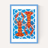 Langoustines on Blue Wavey