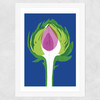 Artichoke Wide White Frame