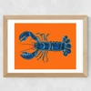 Lobster on Orange