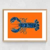 Lobster on Orange