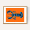 Lobster on Orange
