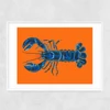 Lobster on Orange