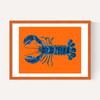 Lobster on Orange