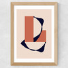 Form XXIV Wide Oak Frame