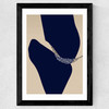 Form XVIII Wide Black Frame