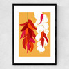 Ristras Narrow Black Frame