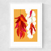 Ristras Medium White Frame