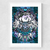 Stag Medium White Frame