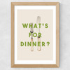 What's For Dinner? Wide Oak Frame