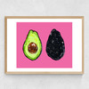 Avocados Medium Oak Frame