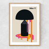 Milan 77 Narrow Oak Frame