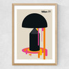 Milan 77 Medium Oak Frame