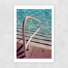 Palm Springs Pool Day IV Unframed Print