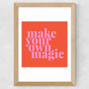 Make Your Own Magic Wide Oak Frame