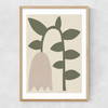 Tulip by Alisa Galitsyna Narrow Oak Frame