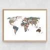 Louis Armstrong Told Us So Medium Oak Frame