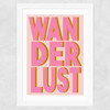Wanderlust Wide White Frame